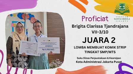 Juara 2 Lomba Membuat Komik Strip