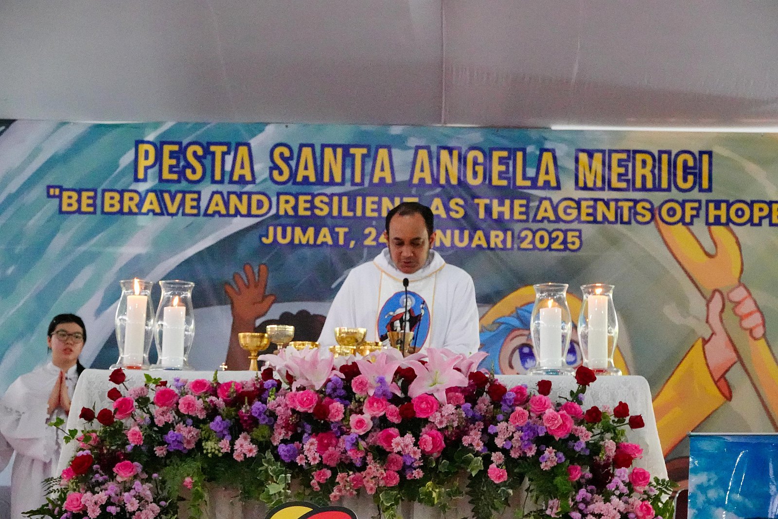 Misa Hari St Angela 2025