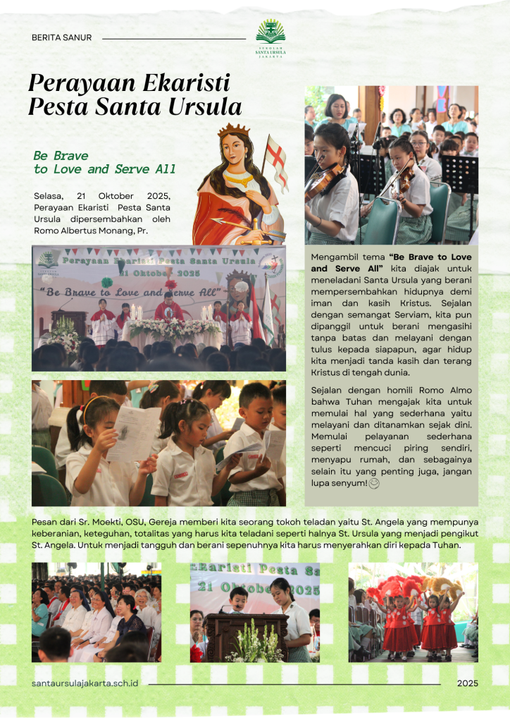 Perayaan Ekaristi Pesta St. Ursula