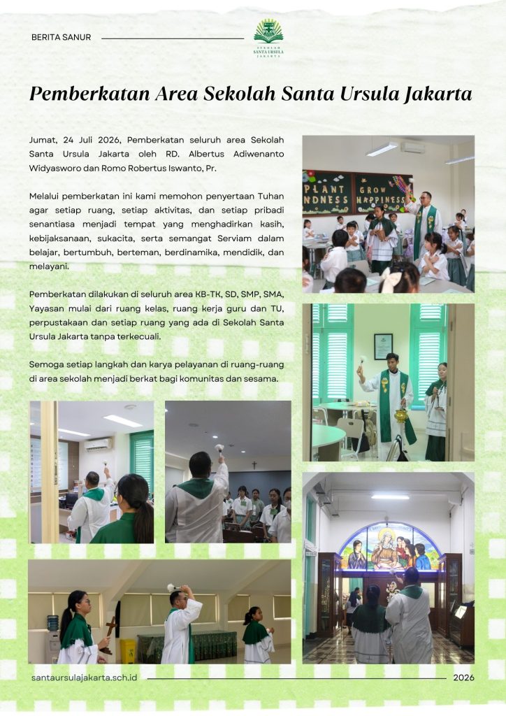 Pemberkatan Area Sekolah